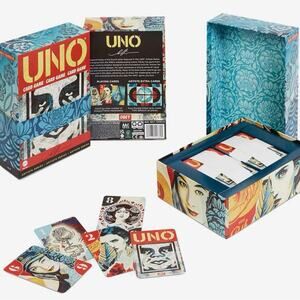 Mattel Creations UNO Artiste Shepard Fairey Cards